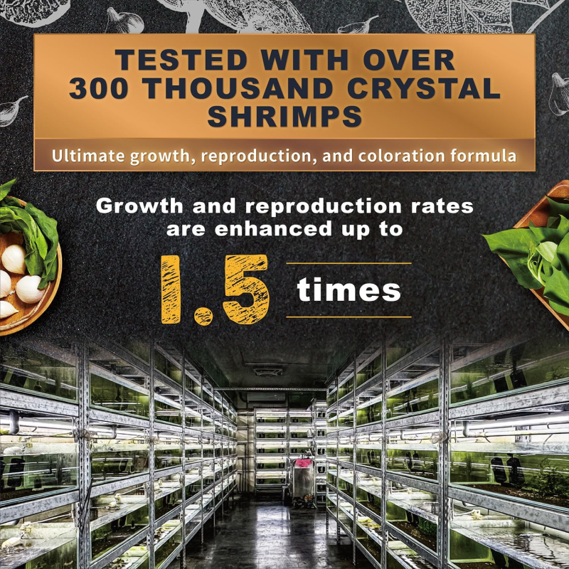 Ultra Fresh Shrimp Pro Food 58g - Red Cherry Crystal Tiger shrimp tropical Aquazona - FREE POSTAGE