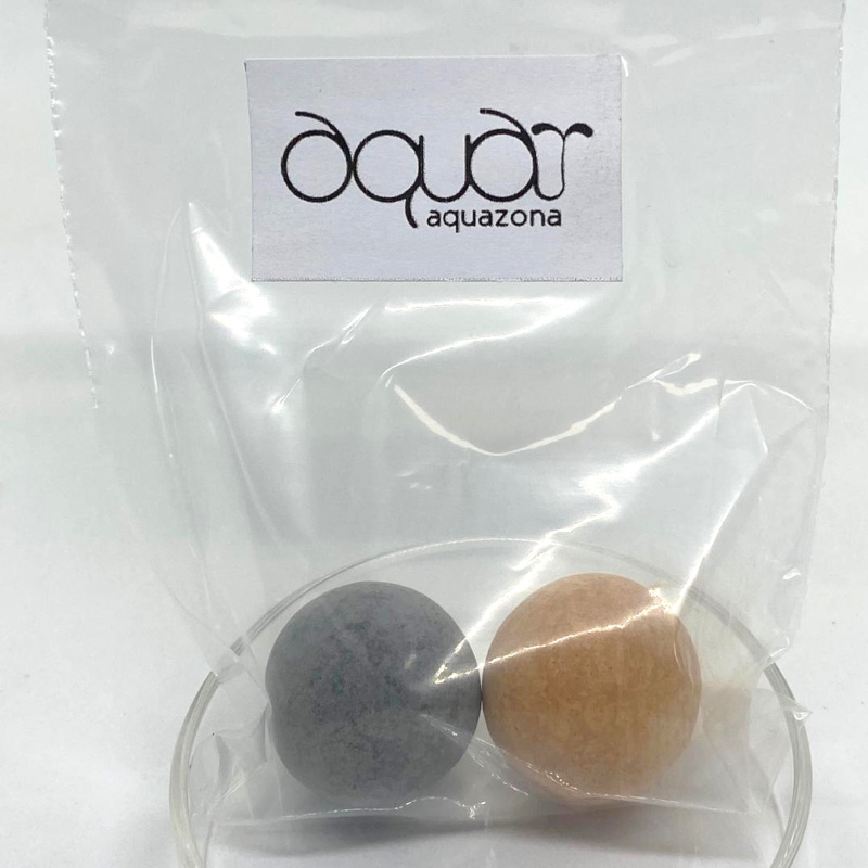 2 x Large Mineral Balls for Shrimp Aquarium Crystal Red Bee Cherry Blue Green Shrimp - FREE POSTAGE