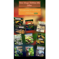 MEGA SKITTLES MIX OF 50 SHRIMPS ( 10 COLORS ) PLUS 10 EXTRA(DOA) Freshwater aquarium shrimp Size approx 1.5 - 2.0 cm