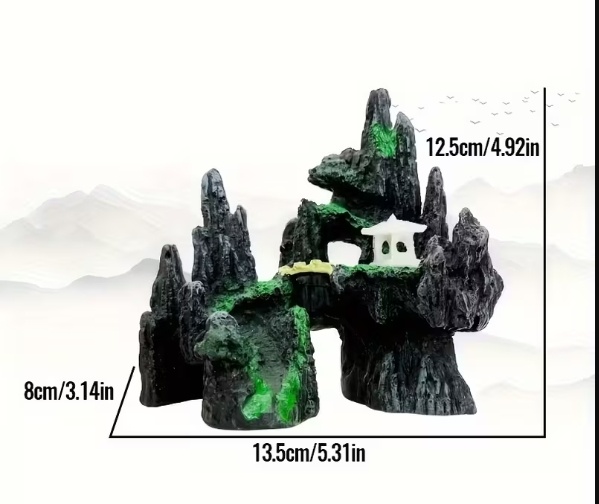 Premium Resin Wood Effect Decor: Essential Hiding Places for Healthy, Stress-Free Shrimp